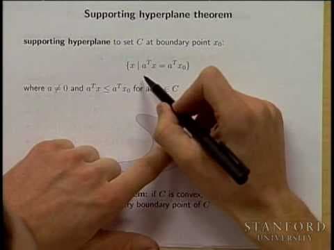 Lecture 2 | Convex Optimization I (Stanford) thumbnail