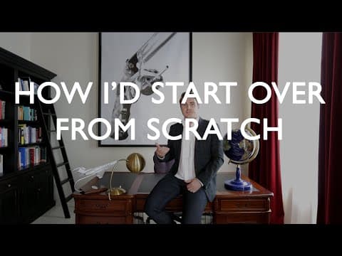 Sam Ovens - How I'd Start Over And Rebuild My Business From Scratch thumbnail