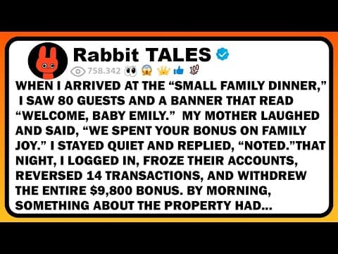 When I Arrived At The “Small Family Dinner,” I Saw 80 Guests And A Banner That Read “Welcome, Baby thumbnail