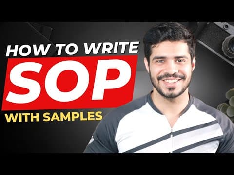 How to Write a Winning Statement of Purpose (SOP) thumbnail
