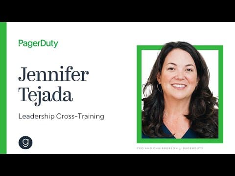 PagerDuty CEO Jennifer Tejada on the Importance of Diverse Work Experience thumbnail