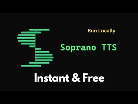 Soprano 1.1-80M: Instant Text‑to‑Speech for CPU thumbnail