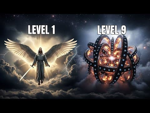 Os 9 NÍVEIS de ANJOS da Bíblia – A VERDADEIRA APARÊNCIA dos Seres Celestiais thumbnail