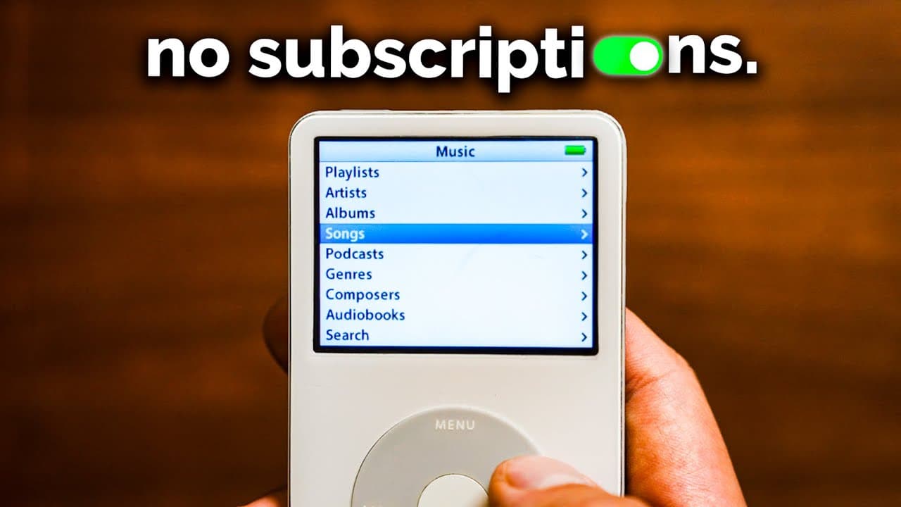 YouTube video player
