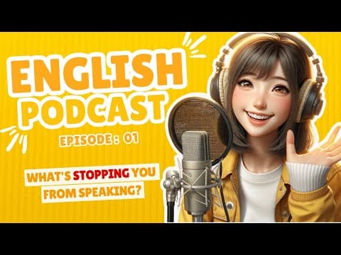 English Podcast For Learning English | English Leap Podcast | Overcome Your Fear of Speaking English thumbnail
