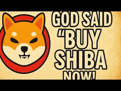 GOD SAID "BUY SHIBA NOW!" WHITE SWAN AND BLACK SWAN EVENT SHOWN! thumbnail