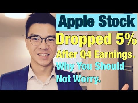 Apple Stock Dropped 5% After Q4 Earnings. Why You Should Not Worry. thumbnail