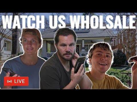 Watch Me Wholesale Houses LIVE With Teenagers! thumbnail