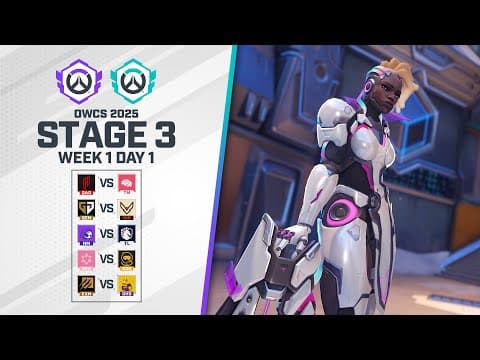 [DROPS] OWCS 2025 | NA & EMEA | Stage 3 Opening Day thumbnail