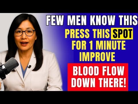 Older Men! Massage THIS Spot for 1 Minute to Restore Potency | Dr. Mika Hayashi thumbnail