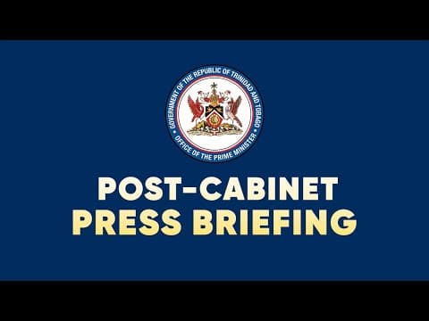 POST CABINET PRESS BRIEFING thumbnail