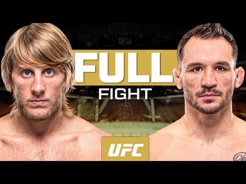 Paddy Pimblett vs Michael Chandler | FULL FIGHT | UFC 324 thumbnail