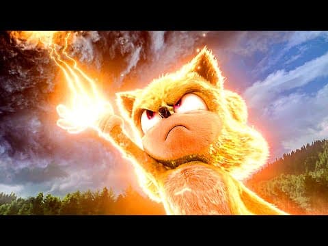SONIC "Super Sonic Gold Mode" Scene 4K ᴴᴰ thumbnail