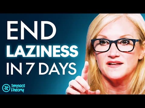 TRY THIS For 7 Days To NEVER BE LAZY & Stop Negative Thoughts! (Do This Daily) | Mel Robbins thumbnail
