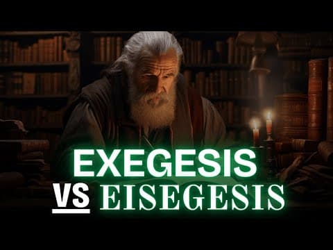 Exegesis vs. Eisegesis: 10 Misinterpreted Bible Verses That Will Shock You! thumbnail