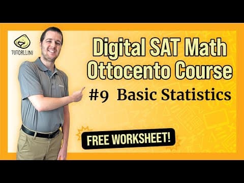 Digital SAT Math - Ottocento #9 Basic Statistics (FREE WKSHT) thumbnail