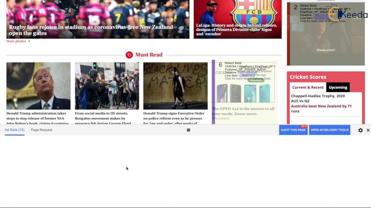 YouTube video player