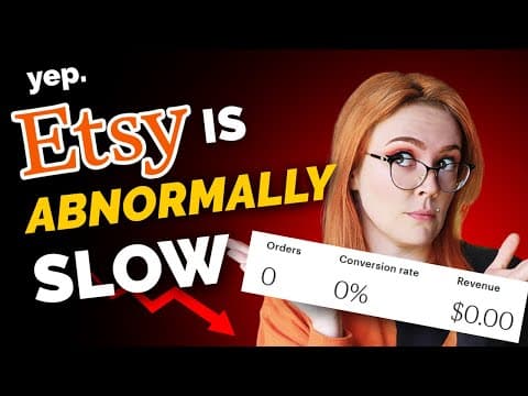 Here's why Etsy Traffic is SO BAD right now thumbnail