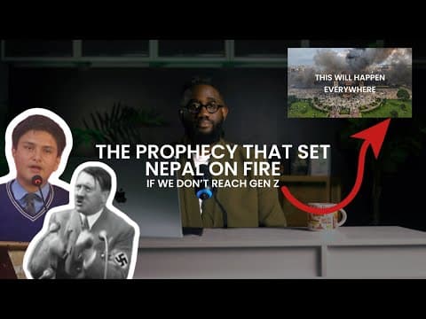 The speech of a Gen Z that sparked a revolution that was prophesied | Prophetic Update thumbnail