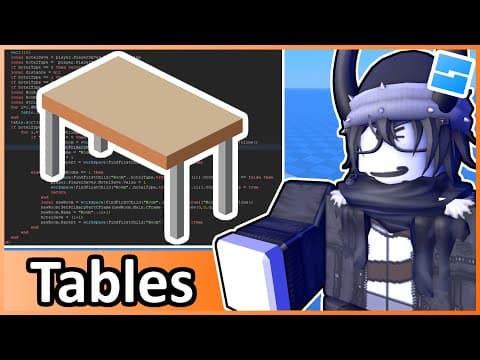 Tables - Roblox Beginners Scripting Tutorial #17 (2025) thumbnail