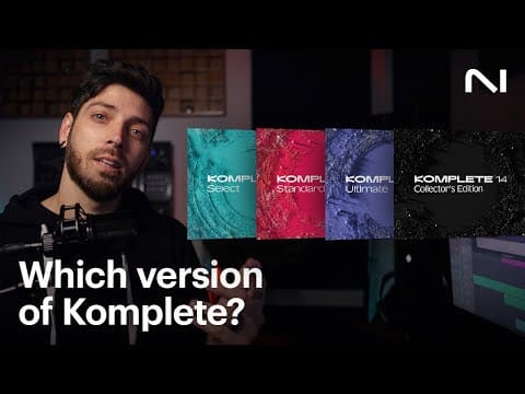 Comparing Komplete 14 bundles: which one is right for you? | Native Instruments thumbnail