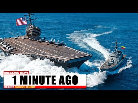 3 Venezuelan Warships Try to Stop a U.S. Carrier — Then This Happened… thumbnail