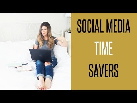 Top 5 Social Media Time Savers | Social Media thumbnail