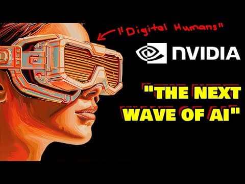 NVIDIA CEO Jensen Huang Reveals AI Future: "NIMS" Digital Humans, World Simulations & AI Factories. thumbnail