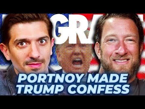 Dave Portnoy MADE Trump CONFESS thumbnail