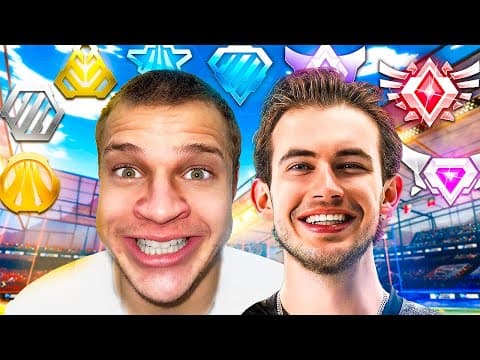 Jynxzi & Musty 2v2 Vs EVERY Rank in Rocket League! thumbnail