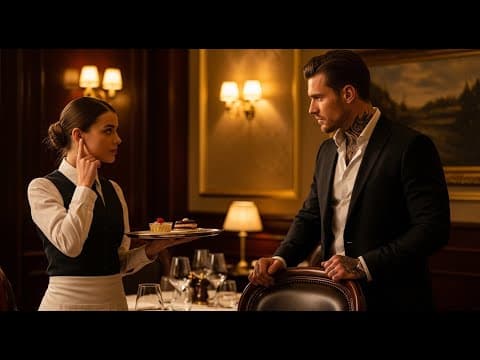 The Waitress Gave a Secret Signal to the Mafia Boss — What He Did Next Shocked Everyone thumbnail