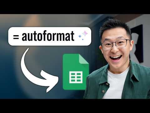 10 INCREDIBLE things Google Sheets can do Right Now! thumbnail