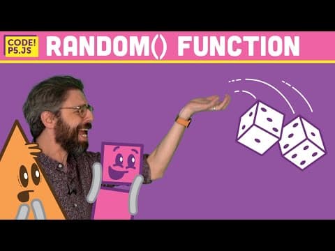 2.4: random() Function - p5.js Tutorial thumbnail