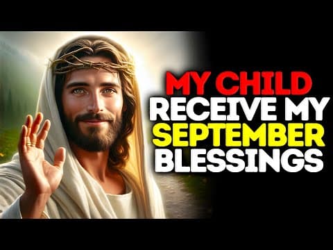 MY CHILD I WILL BLESS YOU | God Says| God Message Today | Gods Message Now | God's Message Now Today thumbnail
