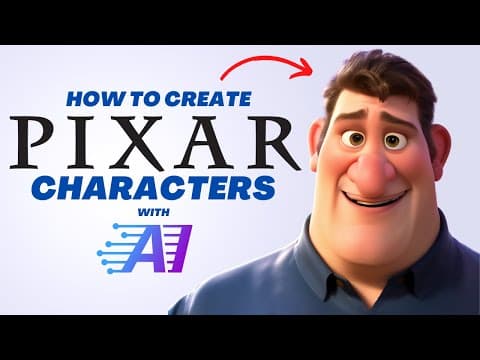 How to Create Pixar-Style Characters Quickly and Easily thumbnail