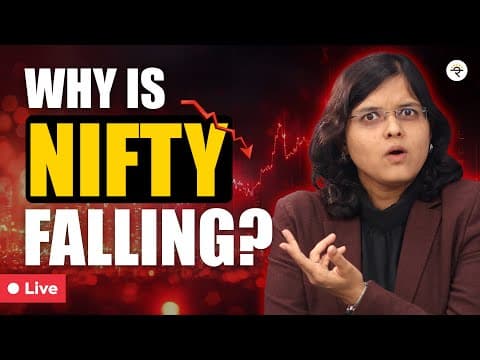 Why Are Markets Falling Today? | CA Rachana Ranade thumbnail