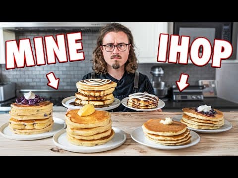 Making IHOP Pancakes at Home | But Better thumbnail