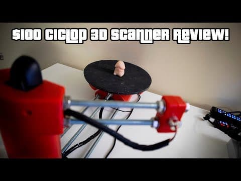 Is the $100 Ciclop 3D Scanner Worth It for Beginners? thumbnail