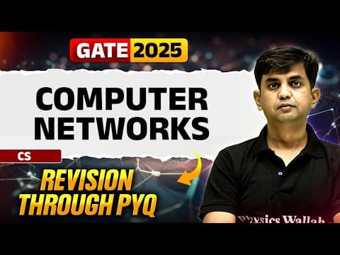 Target GATE 2025 | Computer Networks | CS & IT | Revision through PYQ thumbnail