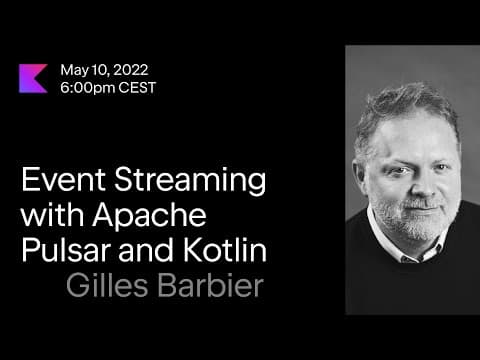 Event Streaming with Apache Pulsar and Kotlin thumbnail
