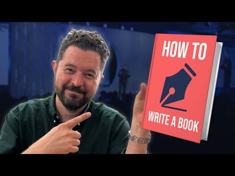 How To Write A Book (Simple Step by Step Guide) thumbnail