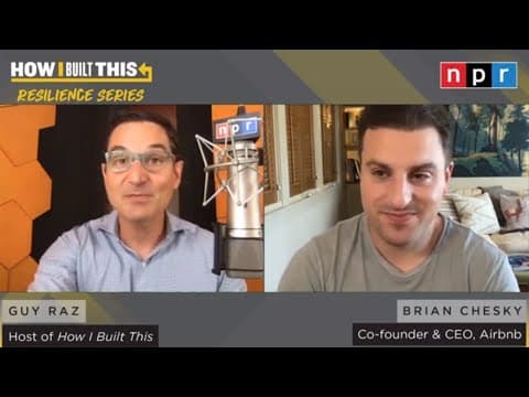 Airbnb CEO on Traveling During COVID-19 with Guy Raz | How I Built This | NPR thumbnail