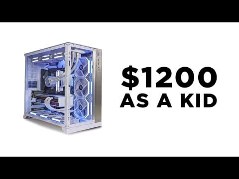 This is How I Made Money For My First PC As A Kid... thumbnail