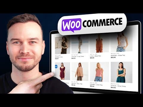 How to Create an eCommerce Website with Wordpress 2026 - ONLINE STORE - WooCommerce thumbnail