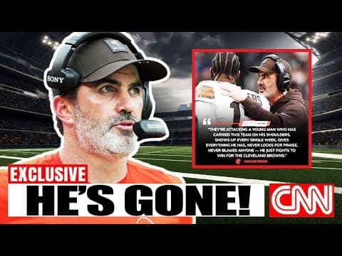 Haters SILENCED As Browns Coach Gets FIRED After Shedeur’s Historic Game! thumbnail