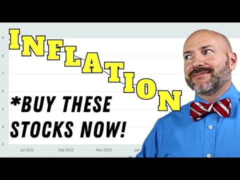 BUY these 11 Stocks BEFORE the Fastest Drop in Inflation in 100 Years thumbnail