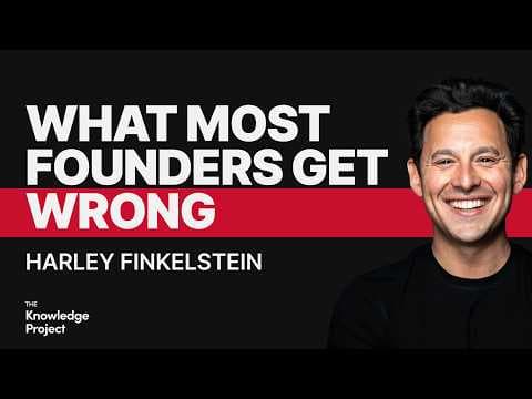 The President of Shopify on AI, Scaling, & High Agency | Harley Finkelstein thumbnail