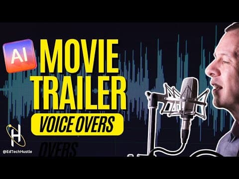 How to Create an AI Movie Trailer Voiceover thumbnail