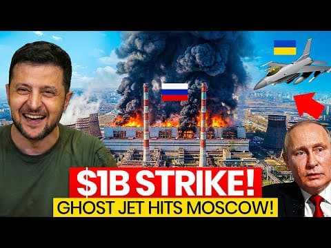 Ukraine’s $1 Billion Strike SHOCKS Putin: MiG-29 Ghost Jet Slips Into Moscow Power Plant! #Ukraine thumbnail