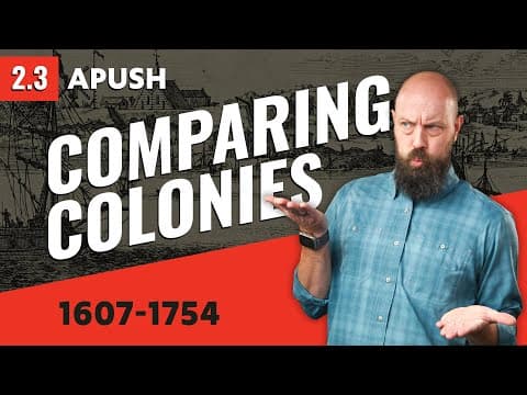 REGIONS of the British Colonies, COMPARED [APUSH Review] thumbnail